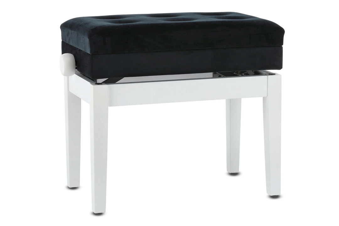 GEWA Panchetto per pianoforte Deluxe Compartment - White opaco
