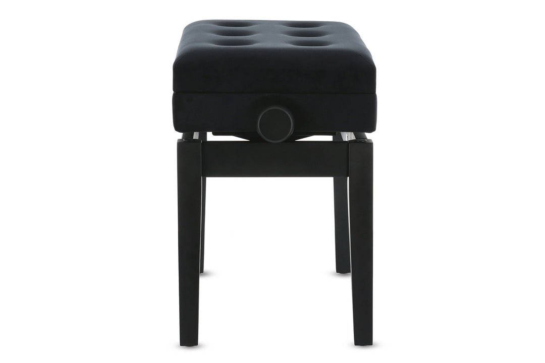 GEWA Panca per pianoforte Deluxe Compartment - Black matt