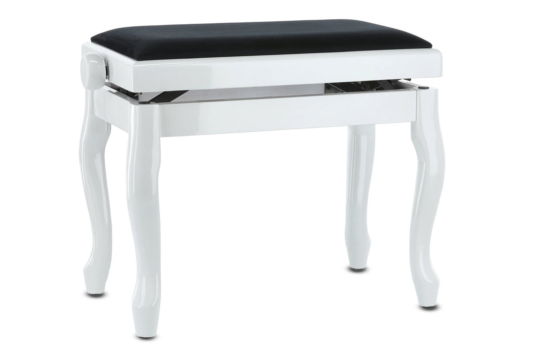 GEWA Panchetto per pianoforte Deluxe Classic - White lucido