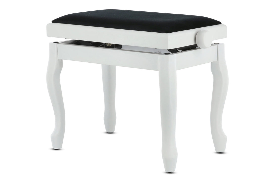 GEWA Panchetto per pianoforte Deluxe Classic - White opaco