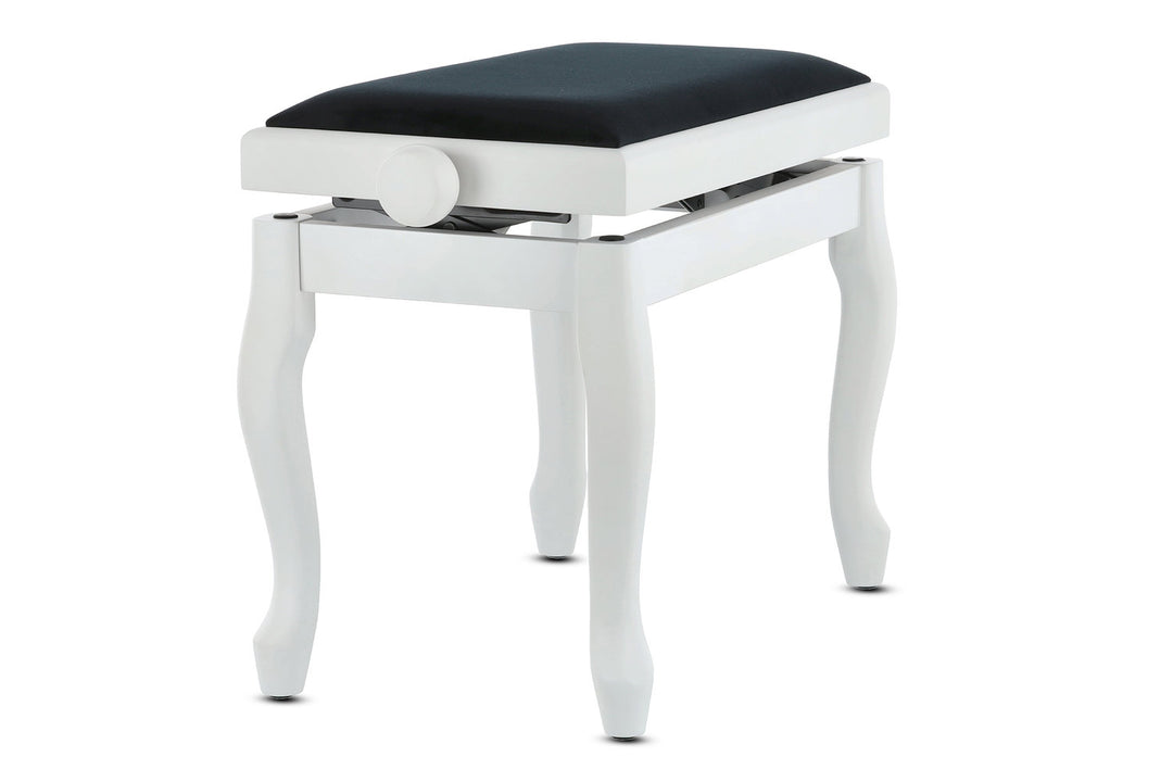 GEWA Panchetto per pianoforte Deluxe Classic - White opaco