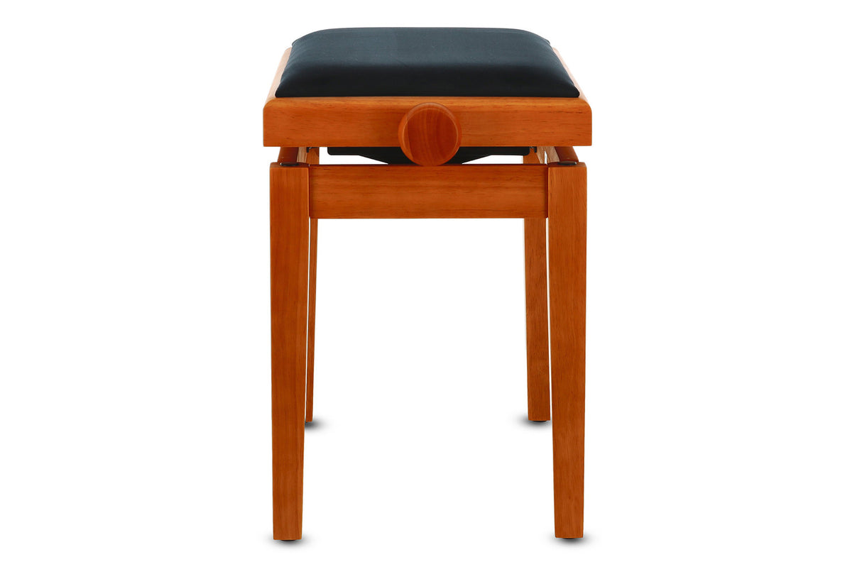 GEWA Piano bench Deluxe - Maple matt (Seat black)