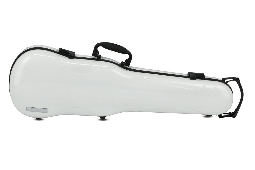 GEWA custodie sagomate per violino Form shaped violin cases Air 1.7 - White highgloss (con maniglia laterale)