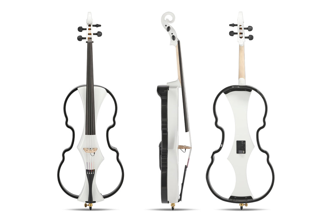 GEWA E-Violoncello Novita 3.0 - White highgloss (4/4)