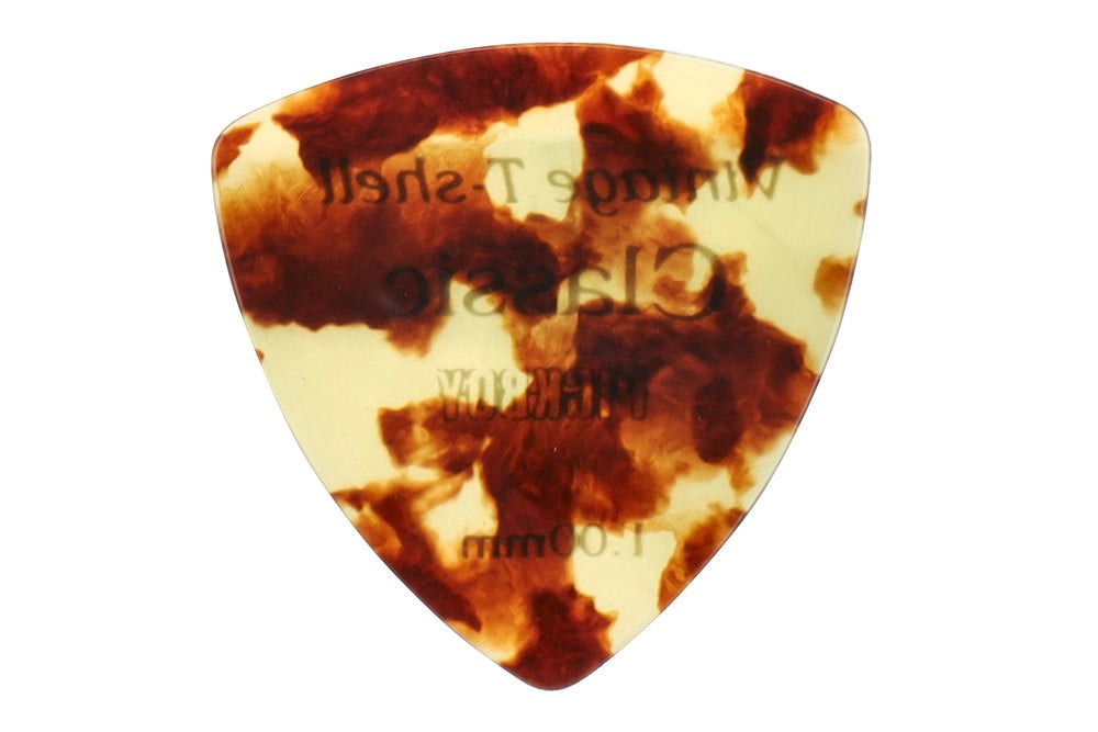 Pick Boy Vintage Classic T-Shell plettri, triangolari, 1,00 mm, 8 pezzi