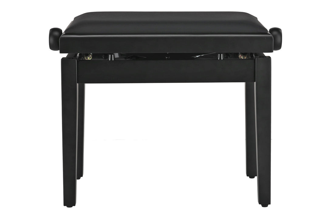GEWA panca per pianoforte Deluxe Autolift Vinyl - Black opaco (seduta Black)