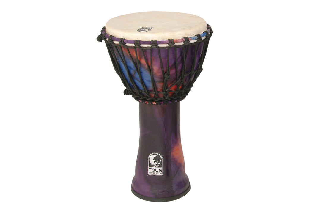 Toca Djembe Freestyle accordato a corda - Woodstock Purple (SFDJ-10WP)