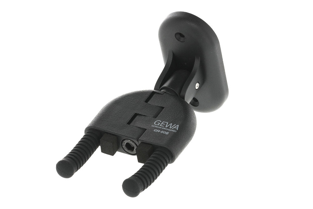 GEWA WallGrip supporto da parete GH-80B per chitarre e Basso, nero