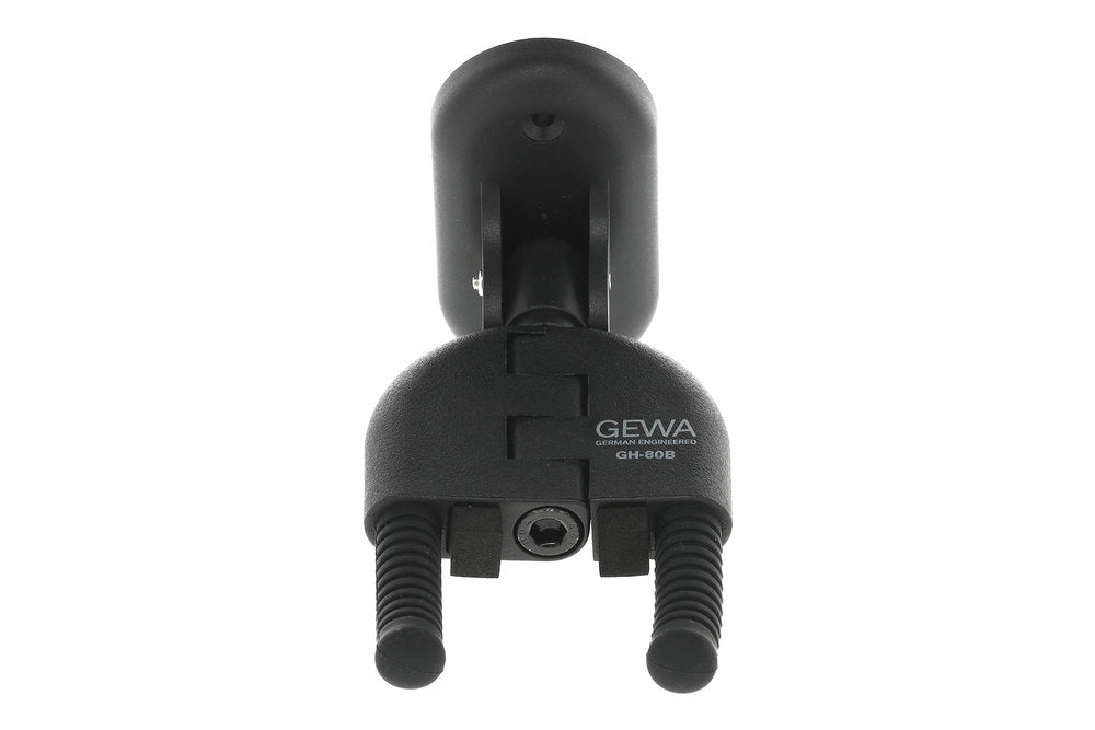 GEWA WallGrip supporto da parete GH-80B per chitarre e Basso, nero