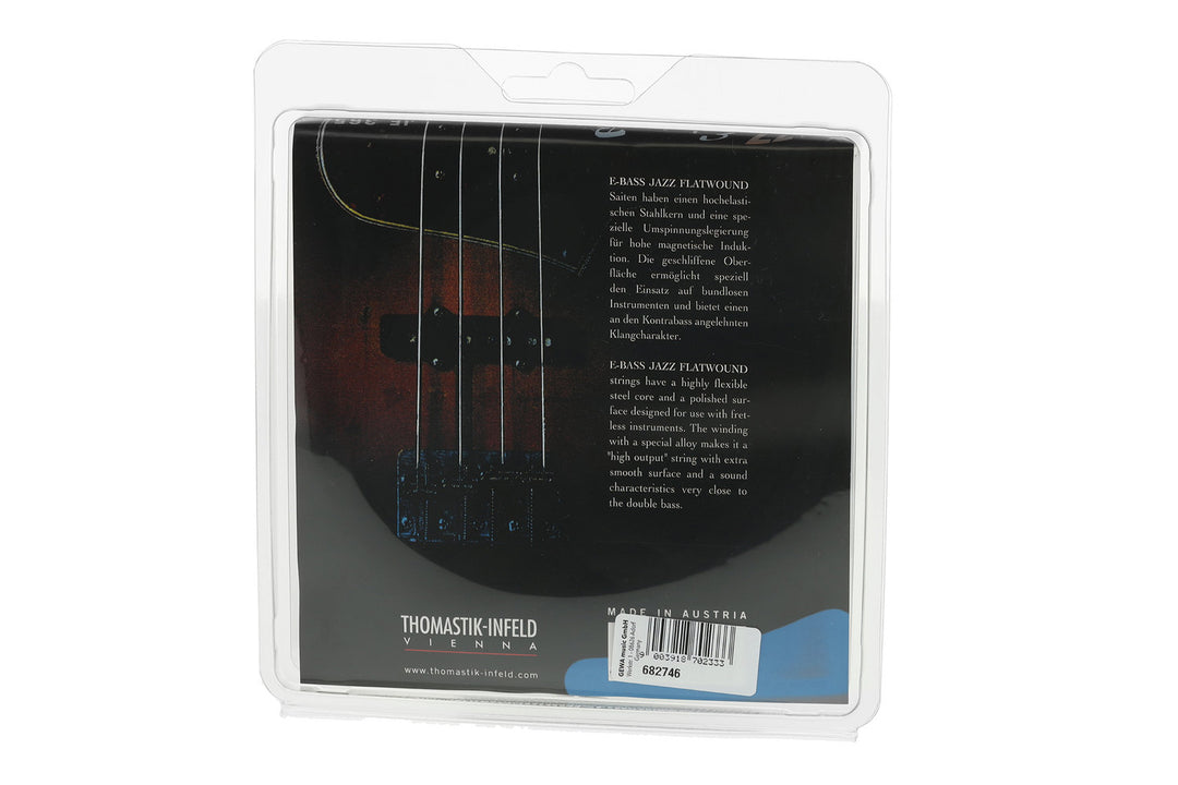 Thomastik-Infeld Corde per E-Bass Jazz Bass Flat wound - Set 5-str. super long (JF365)