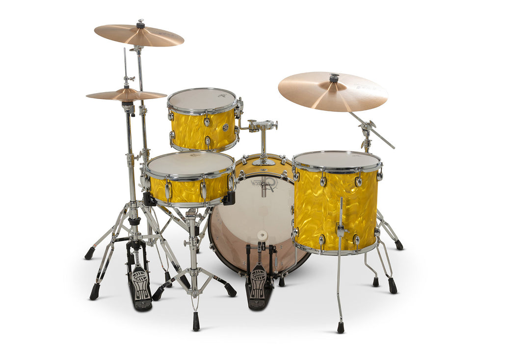 Gretsch set di fusti Catalina Club - Yellow Satin Flame (CC2-J404-YSF)