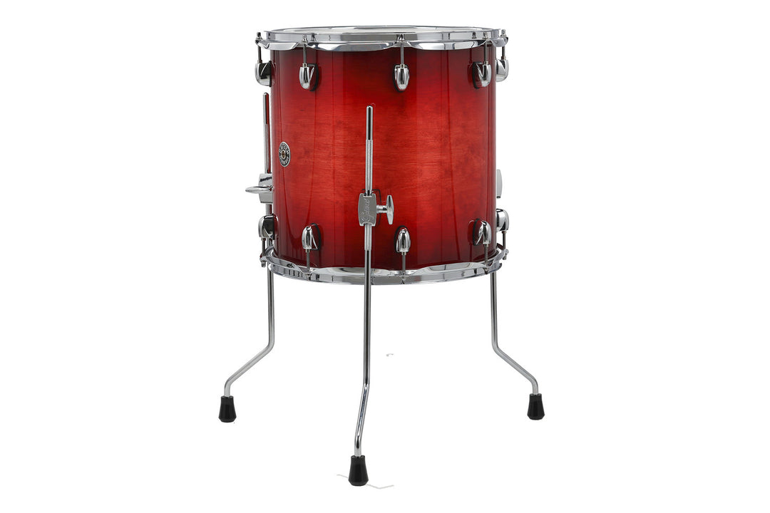 Gretsch Tom da pavimento Catalina Club - Sfumatura cremisi lucida (CC2-1414F-GCB)