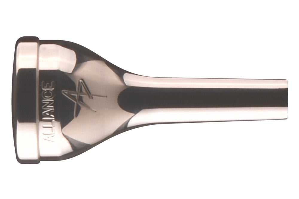 Denis Wick Alliance Signature RM3A mundstykke til kornet, forsølvet