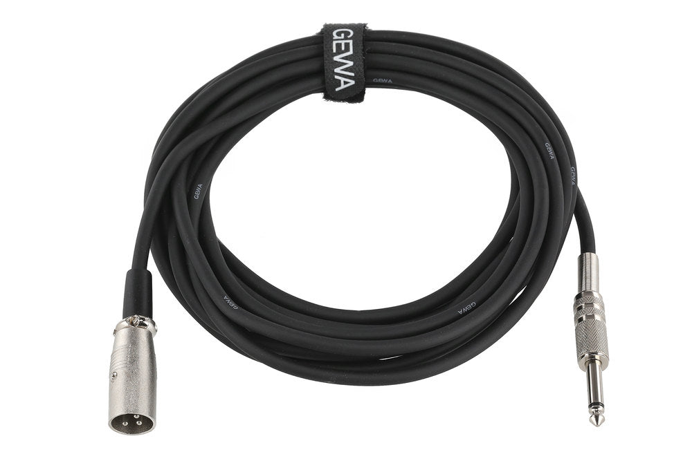 GEWA Basic Line cavo per strumenti 6 m, mono-jack a XLR maschio