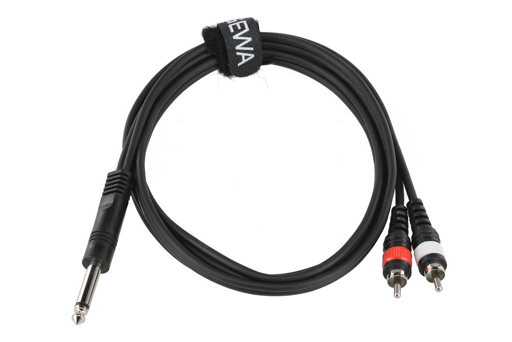 GEWA Basic Line cavo Y 1,5 m, da mono-jack a 2 x cinch