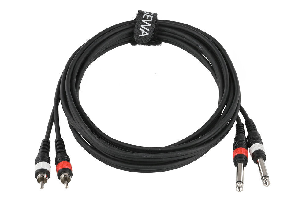Cavo doppio GEWA Basic Line 3 m, 2 x jack a 2 x cinch