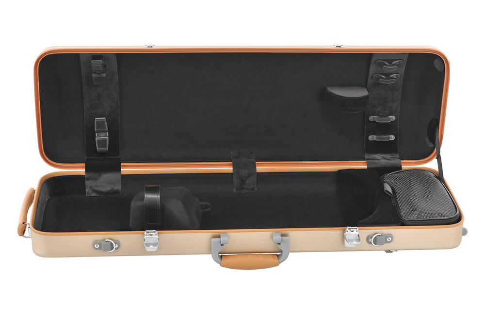 GEWA custodia per violino in policarbonato 1/2-4/4, oro