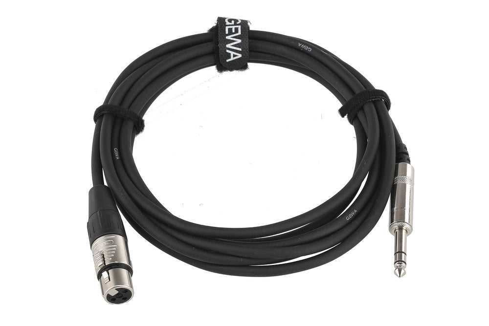 Cavo bilanciato GEWA Pro Line 3 m, jack stereo a XLR femmina