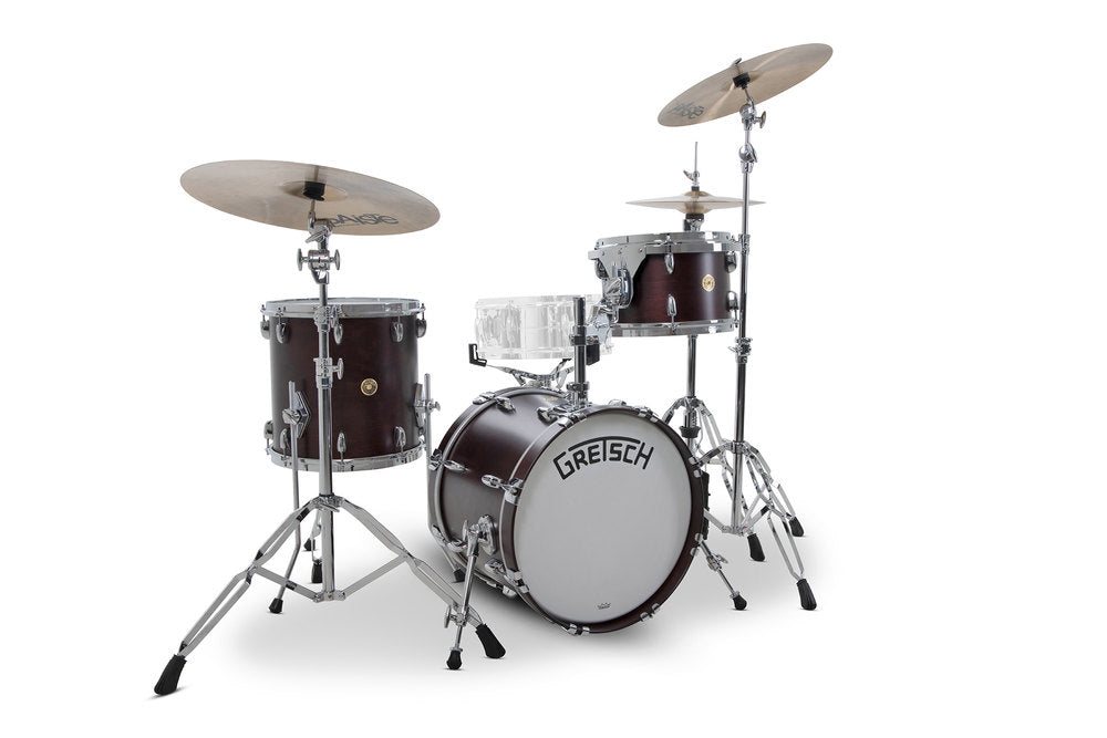 Gretsch Broadkaster shell set a 3 pezzi 18", Satin Walnut