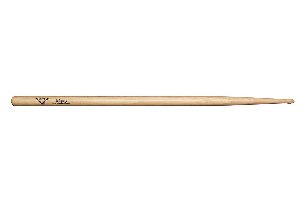 Vater Bebop 550 bacchette per batteria, hickory, punta in legno