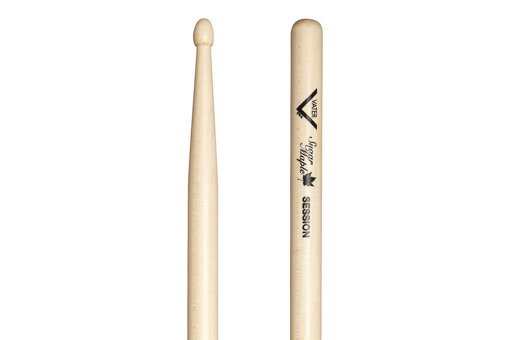 Vater Sugar Maple Session bacchette per batteria, punta in legno