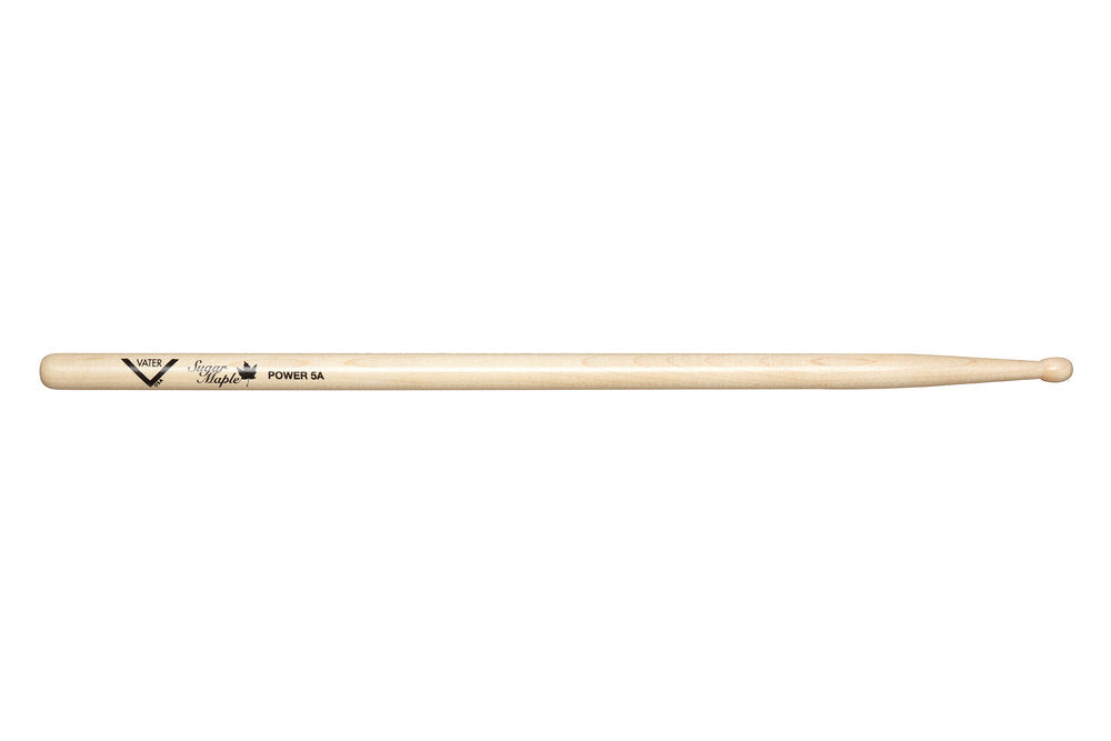 Vater Sugar Maple Power 5A bacchette per batteria, punta in legno