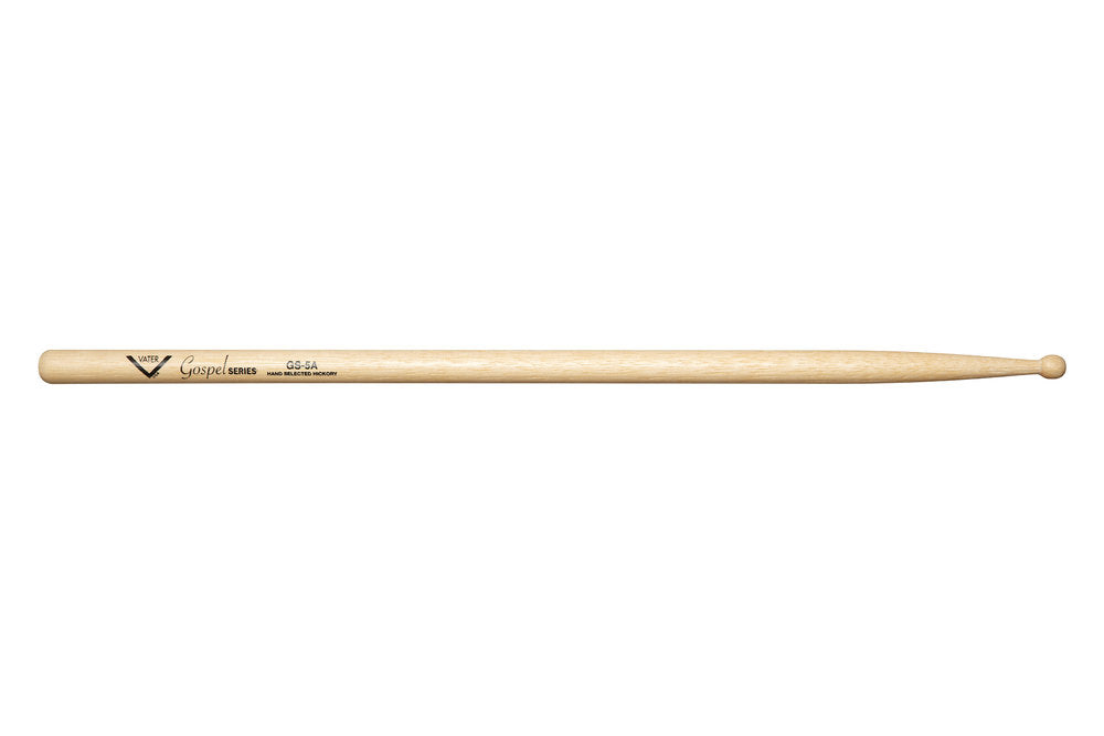 Vater Gospel 5A bacchette per batteria, hickory, punta in legno