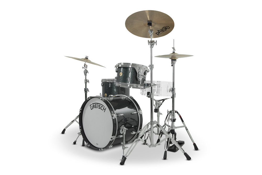 Gretsch Broadkaster set shell a 3 pezzi 20", Black Sparkle