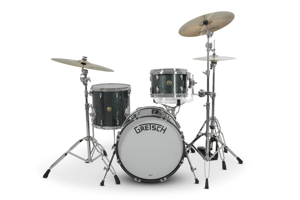 Gretsch Broadkaster set shell a 3 pezzi 20", Black Sparkle