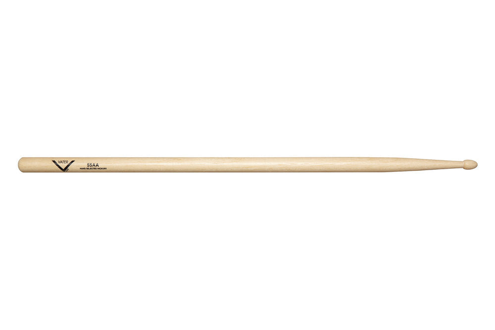 Vater 55AA trommestikker, hickory, træspids