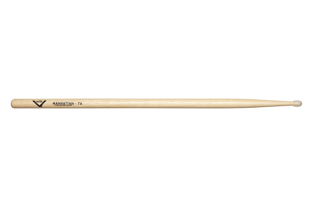 Vater 7A Manhattan bacchette per batteria, hickory, punta in nylon