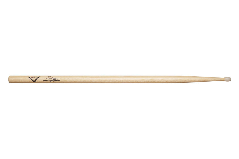 Vater Swing bacchette per batteria, hickory, punta in nylon