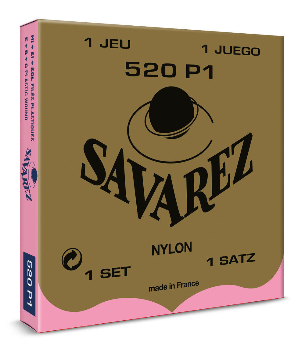 Savarez 511R corda E1 rivestita in plastica per chitarra classica, 520P1