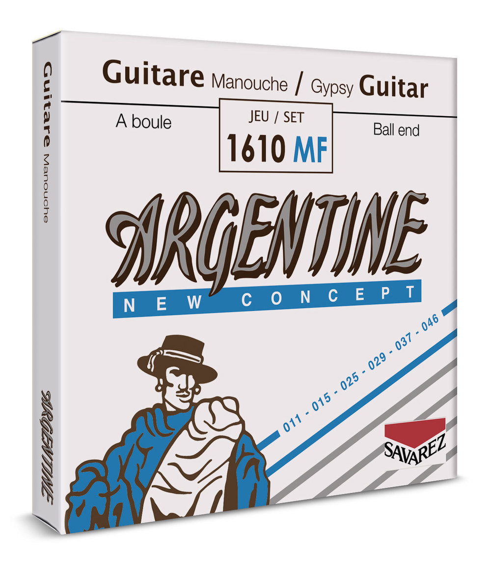 Savarez 1211MF Argentine corda E1 per chitarra jazz gitana, pallina