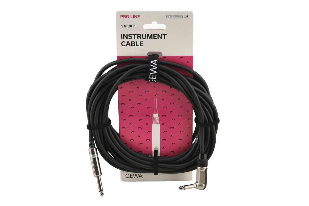 Cavo per strumento GEWA Pro Line 9 m, da jack dritto a jack angolato