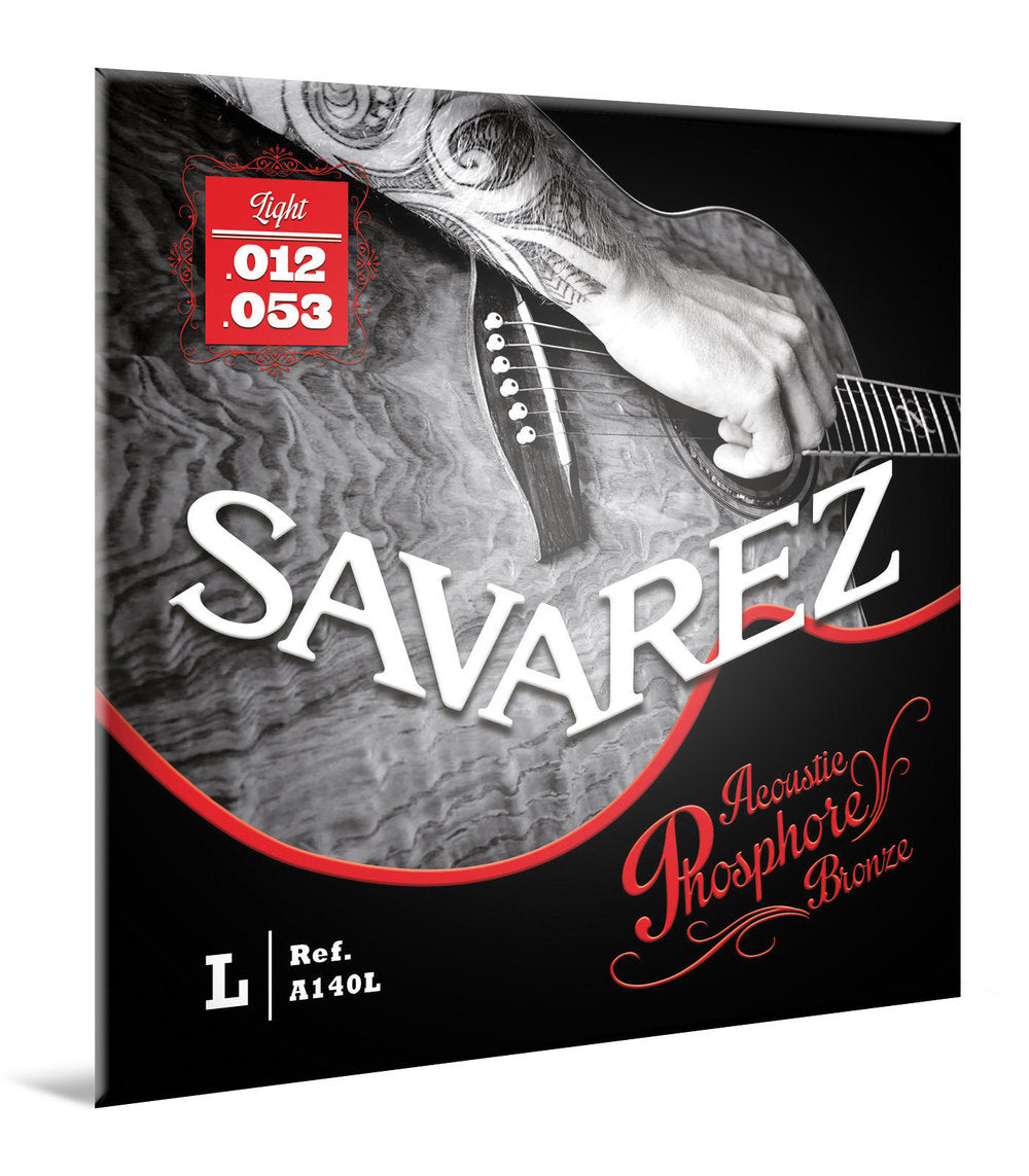 Savarez A140L Acoustic Phosphor Bronze, light .012 a .053