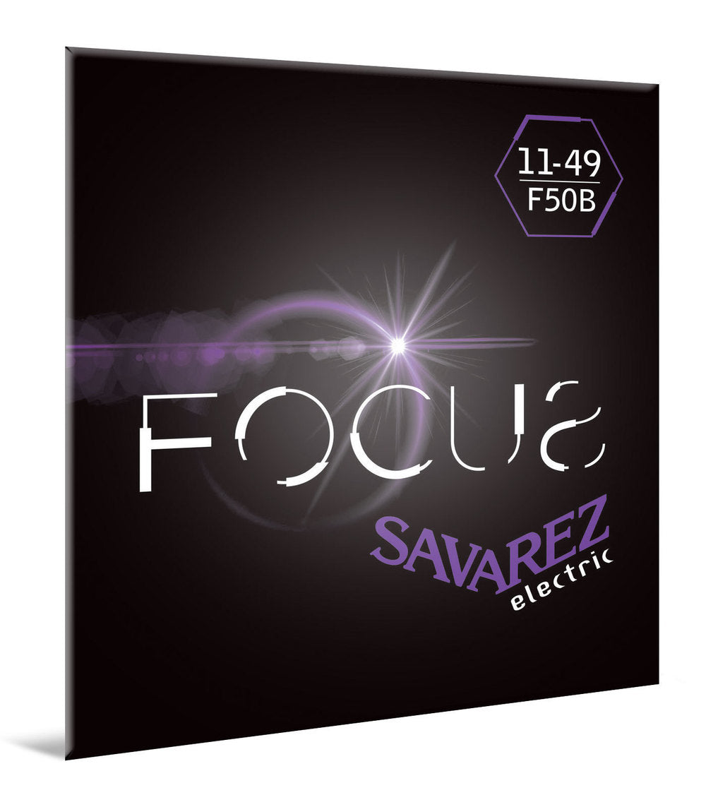 Savarez F50B Focus corde per chitarra elettrica, blues da .011 a .049