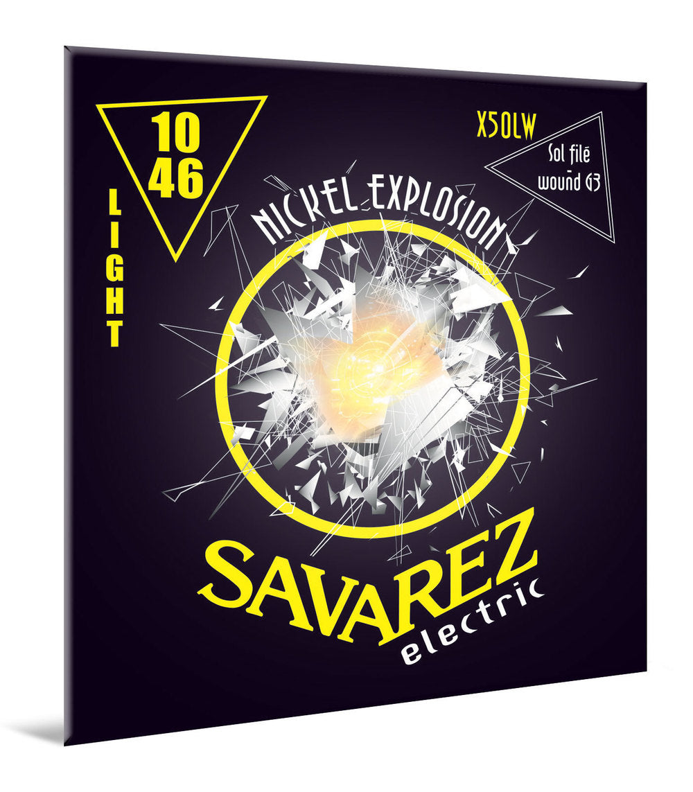 Savarez X50LW Nickel Explosion, light .010 fino a .046 con G avvolta