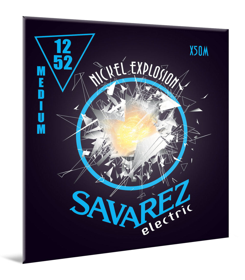 Savarez X50M Nickel Explosion, medium .012 fino a .052 con G avvolta