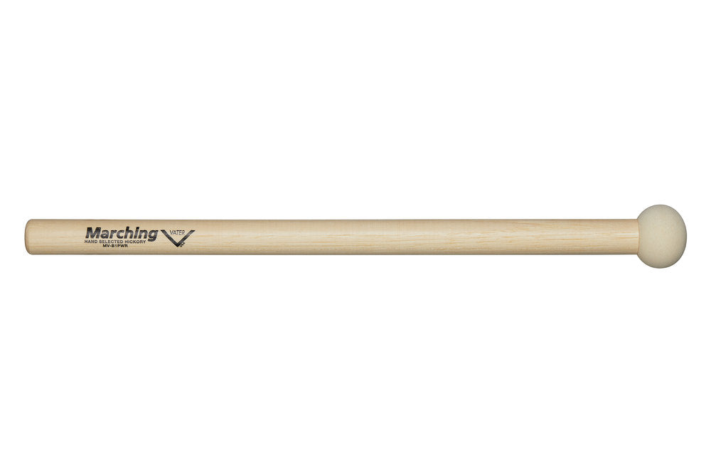 Vater Power Bass Drum Mallet 1, mazza in feltro per batteria da 16 a 18"