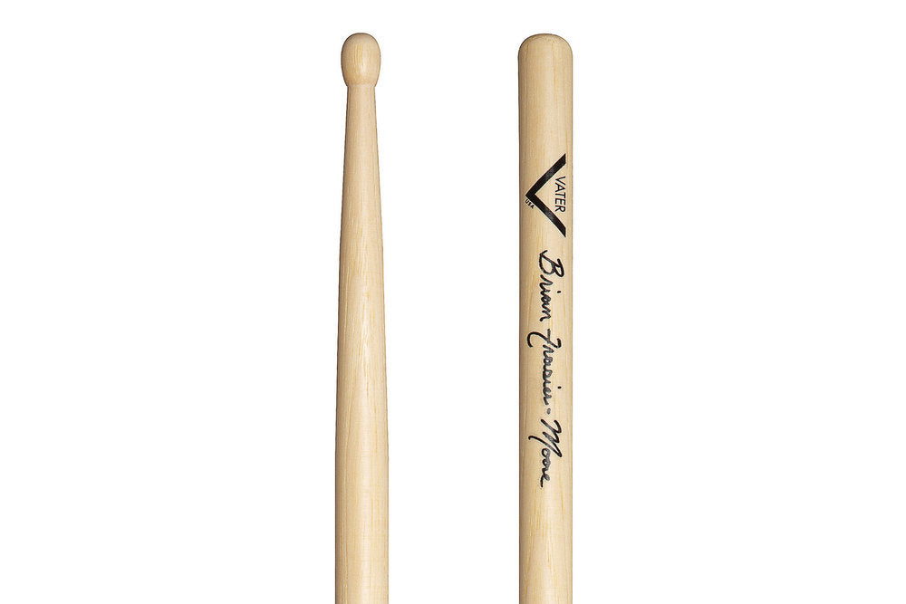 Vater Brian Frasier-Moore bacchette per batteria, hickory, punta in legno
