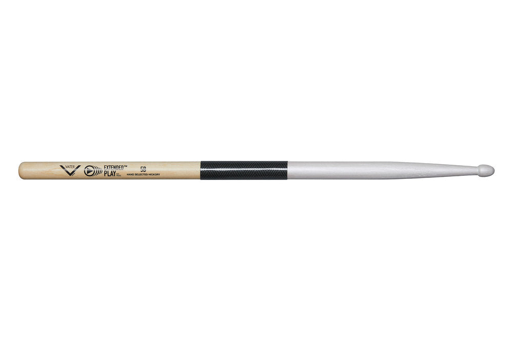 Vater Extended Play 5B bacchette per batteria, hickory, punta in legno