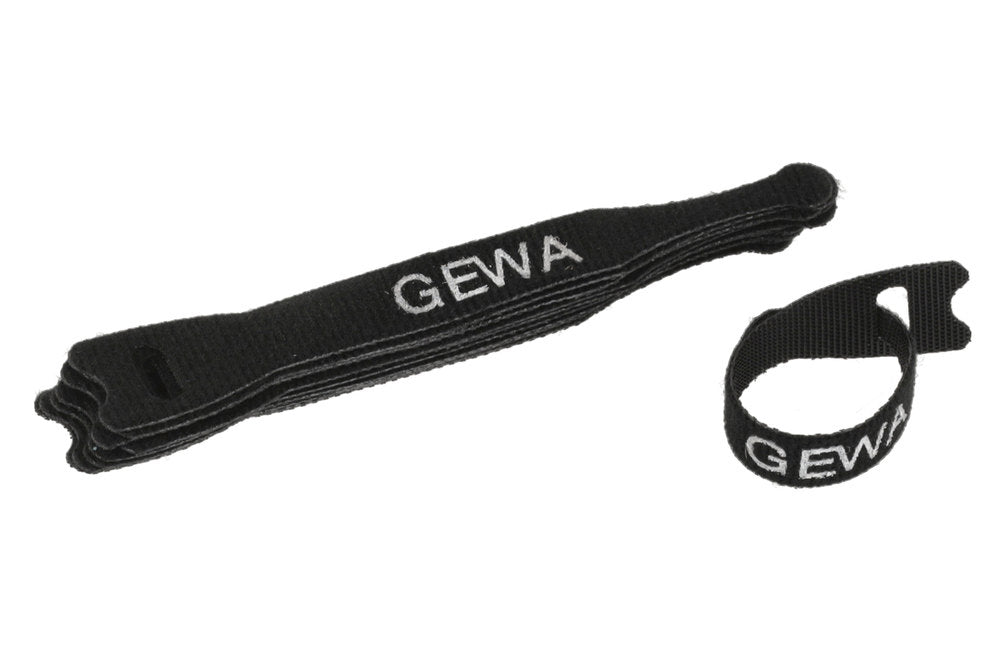 GEWA fascette in velcro per cavi 120 mm, 10 pezzi