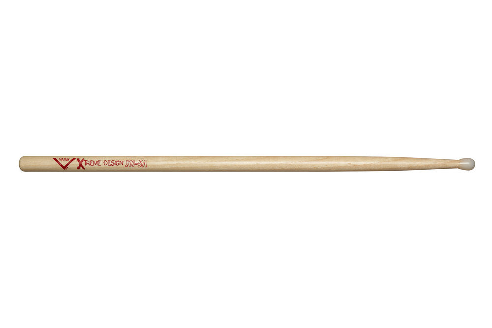 Vater Xtreme Design 5A bacchette per batteria, hickory, punta in nylon