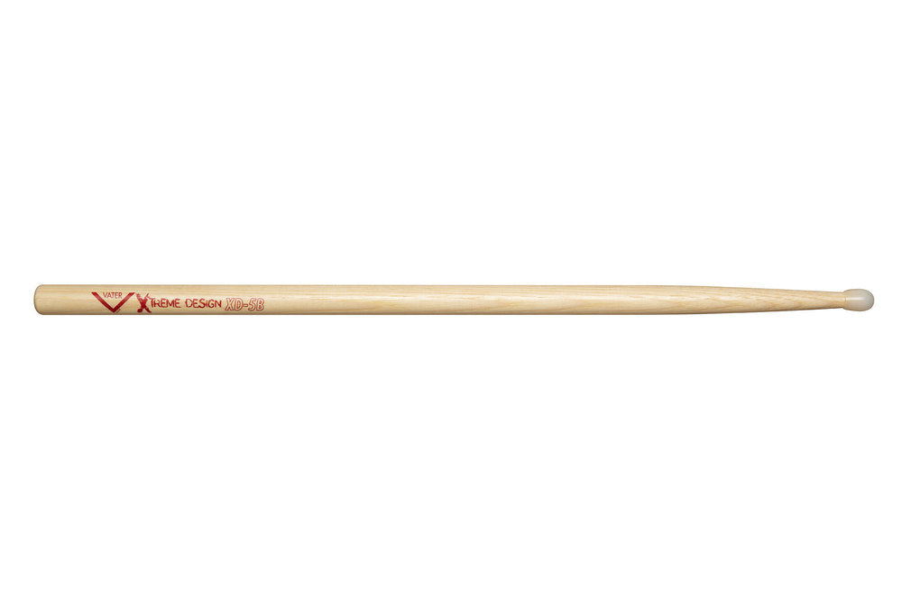 Vater Xtreme Design 5B bacchette per batteria, hickory, punta in nylon