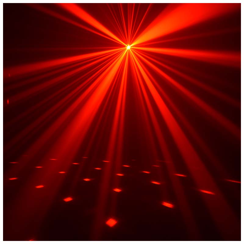 LIGHT4ME MAGIC BAR effetto discoteca con sfera a specchi LED PAR + stativo + telecomando