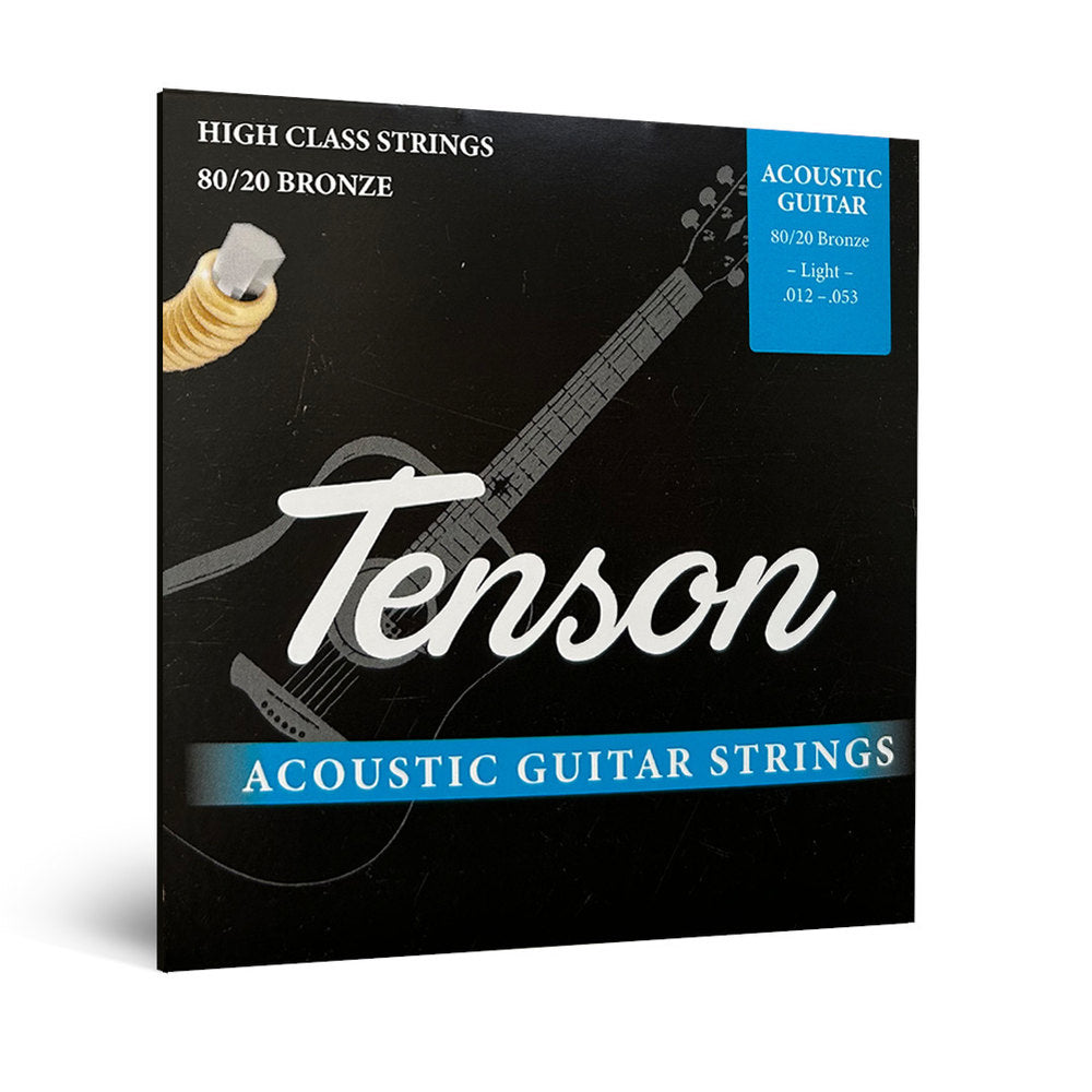 Tenson Bronze 80/20 corde western .012-.053, Light