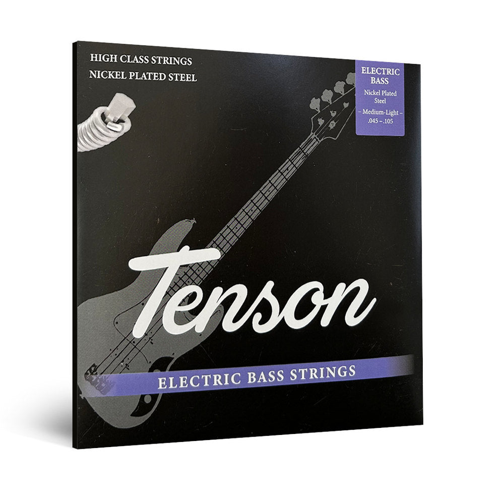 Tenson corde per basso elettrico in nickel .045-.105, Medium/Light, long scale