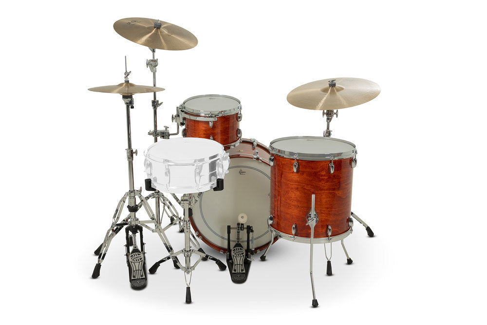 Gretsch Broadkaster 3 pezzi shell set 22", Burnt Orange