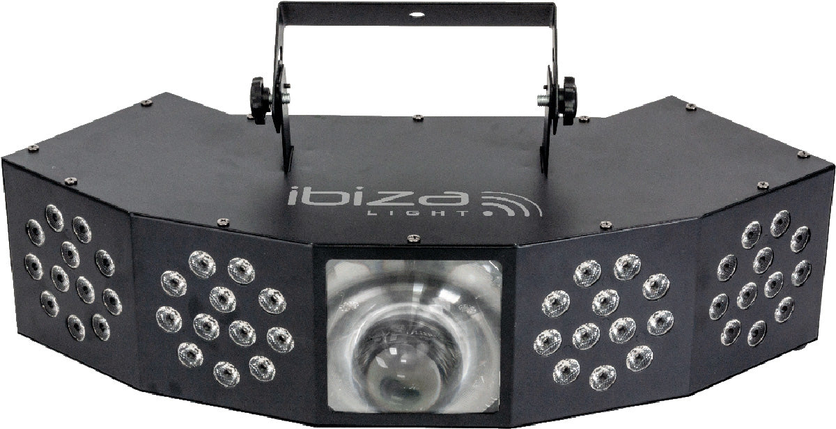 Ibiza Starwash 3-in-1 Luce da discoteca con DMX